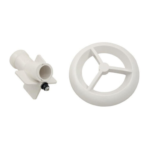 Balboa HA165230WHT White Microssage Grill and Flowpath Assembly 2