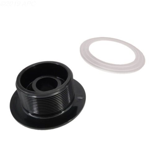 Balboa HA503500BLK Black Standard Wall Fitting Less Nut 1