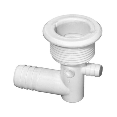 Balboa PFW90015000 3/8" Barb Euro Jet Body with Check Valve 1