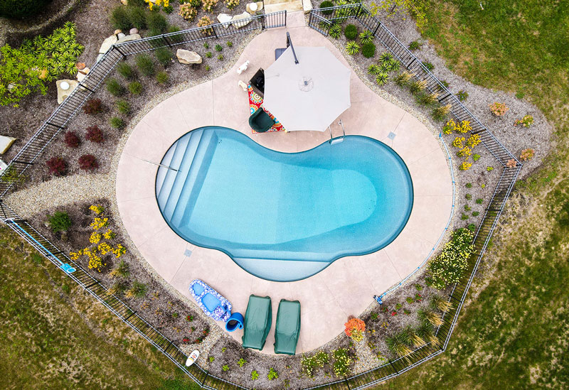 Savannah w Sandstone Tan Inground Pool Liner