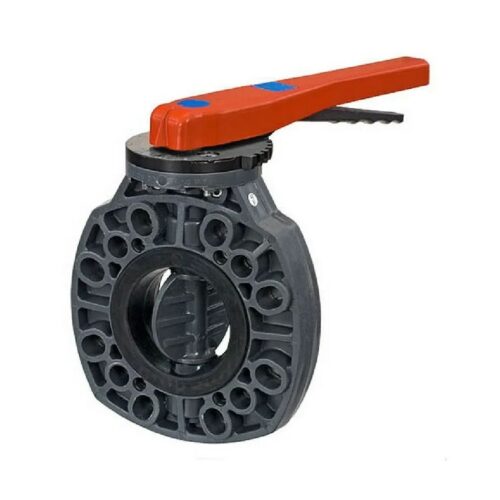 Fluidra 2582 Astral 3 In. PVC Butterfly Valve 150 PSI with EPDM Seals 1