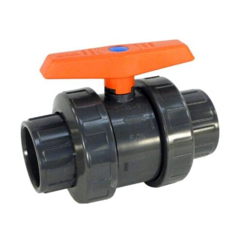 Fluidra 6622 Astral 2 Way Ball Valve 2" SKT PVC True Union 1
