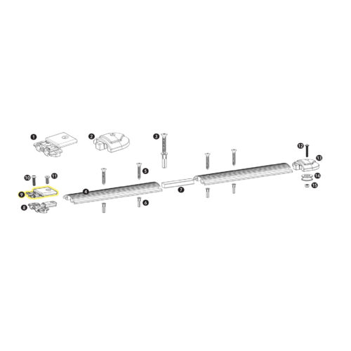 APC Top Track Metal Rope