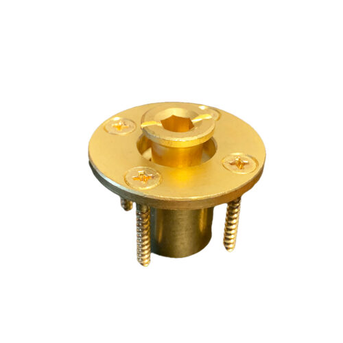 Wood Deck Brass Anchor