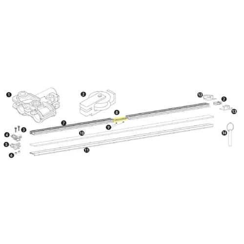 APC MC0666 Track Locking Splice