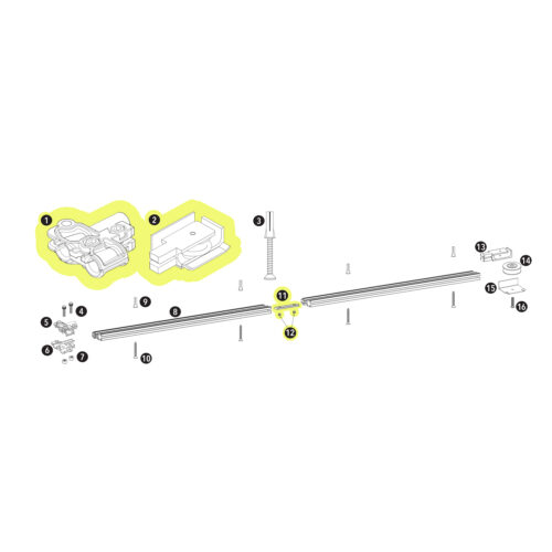 APC KA0181 Drilled Under Track Torque Limiter Kit