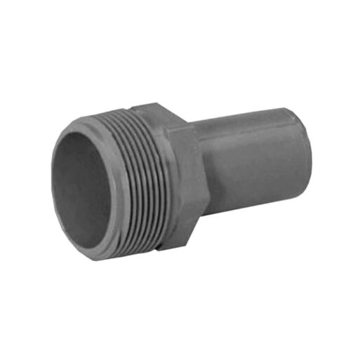 Lasco Fittings 1436205 1.5In X 1.25In MPT X Spigot Pool Adapter 2In Long Hi-Max Fitting