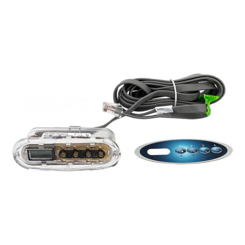 Hydro-Quip 34-52487-K 3-Button Mini Oval Keypad