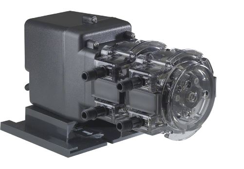 Stenner Pumps 100JL5A3STAA 3/8IN 25PSI 100GPD Double Head Adjustable Pump