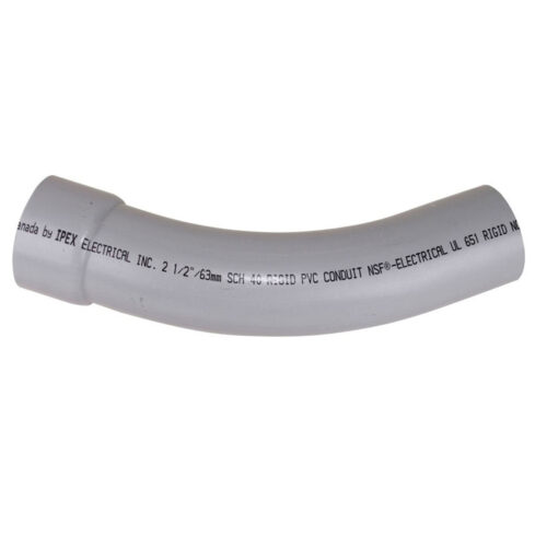 Gexpro-41983-1-IN-PVC-45-Degree-Sweep-Elbow-Conduit