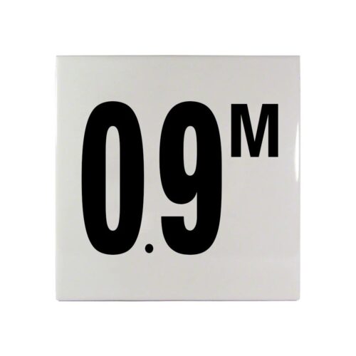 Inlays C612709 6 In. Smooth Ceramic 0.9 M Tile 1