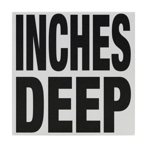Inlays C621532 6 In. Non-Skid Ceramic Inches Deep Letters Tile 1