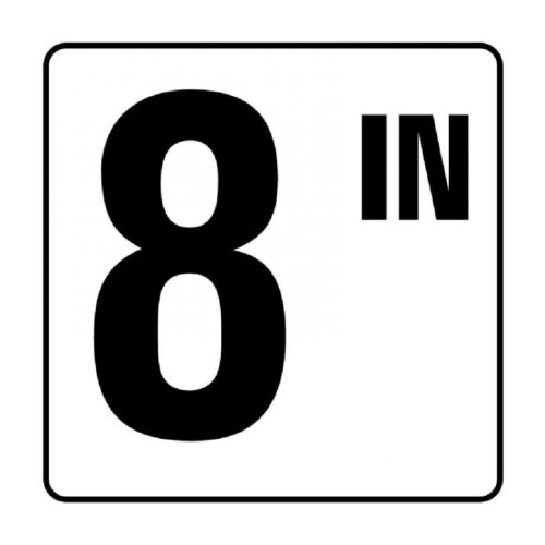 Inlays V620508 6 In. 8IN Depth Marker Vinyl Stick-On 1