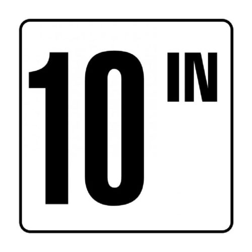 Inlays V620510 6 In. 10 In. Depth Marker Vinyl Stick-On 1