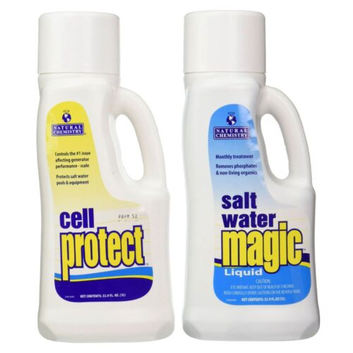 Natural Chemistry 17404 Case of 4 Salt Water Magic Monthly Maintenance Kit 1