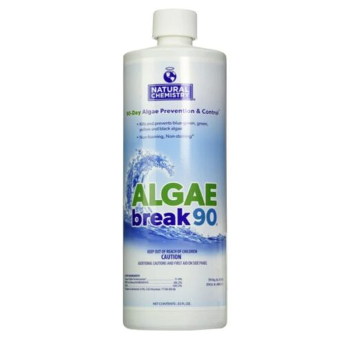 Natural Chemistry 17600 Case of 12 1 Quart Algae Break 90-Day Algaecide 1