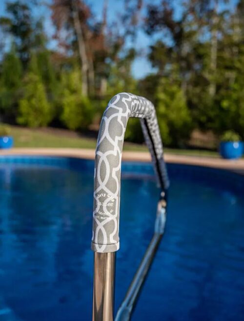 Safety Grip Beige Trellis Hand Rail Cover