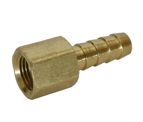 I.W. Industries 204442 .25 In. x .12 In. Barb Hose Female Pipe Brass Fitting