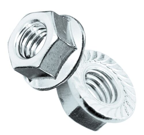 Gem Fasteners & Supply 34HNZP Flange Nut, 3/4 In., Zinc-Plated