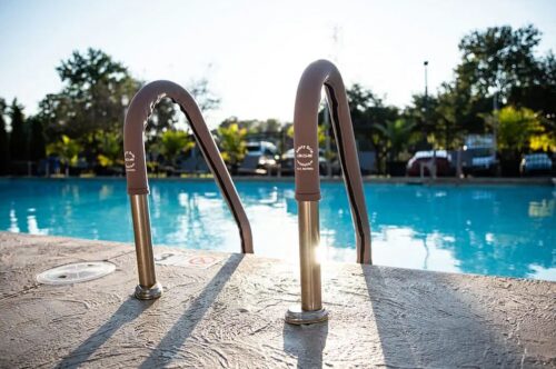 Safety Grip Sand Beige Hand Rail Cover