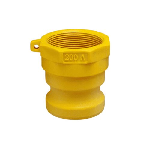 Kuriyama GRA300 3 In. Nylon Glass Quick Coupling Male Adapter x Female NPT 1