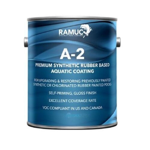 Ramuc 2962231105 5 Gallon A-2 Rubber-Based Paint White