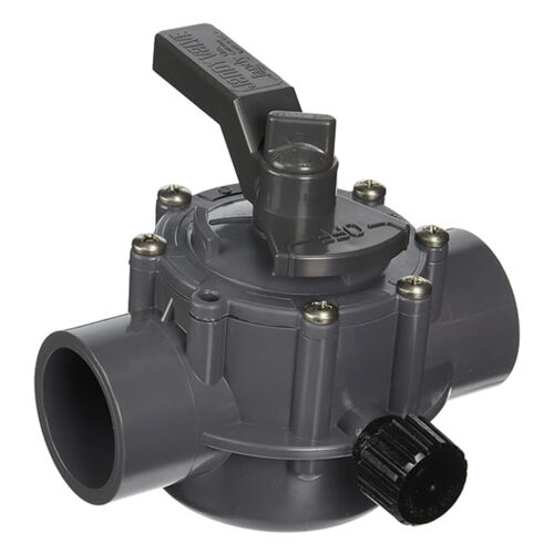 Zodiac-1157-Jandy-2-Port-Valve,-1-1-2-In.---2-In.,-with-Positive-Seal,-Gray1