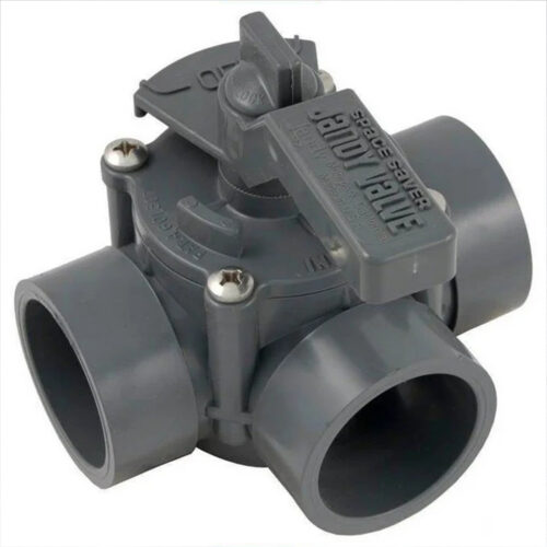 Zodiac-3406-Jandy-Pro-Series-3-Port-Space-Saver-Valve,-1-1-2-In.---2-In.,-with-Positive-Seal