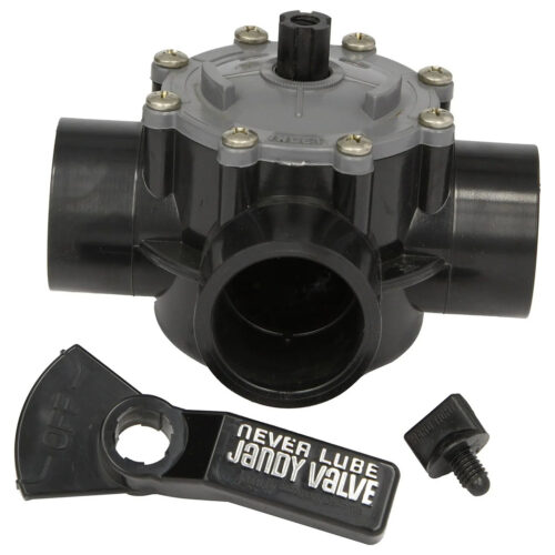 Zodiac-4945-Jandy-3-Port-NeverLube-Valve,-1-1-2-In.---2-In.,-CPVC,-with-Internal-And-External-Stops