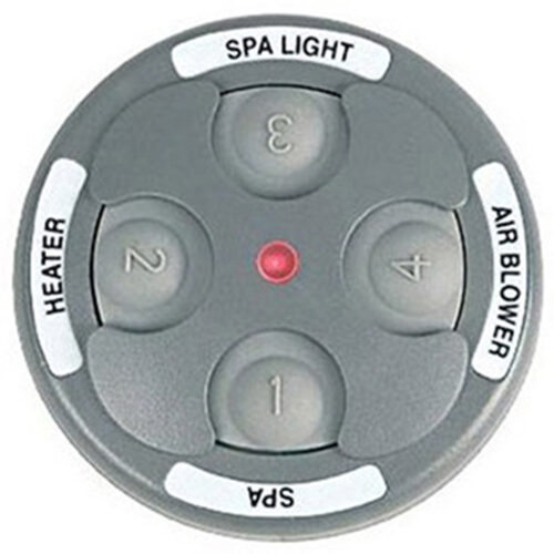 Zodiac-8051-Jandy-AquaLink-RS-4-Function-Spa-Side-Remote,-Grey,-with-200-Ft.-Cable