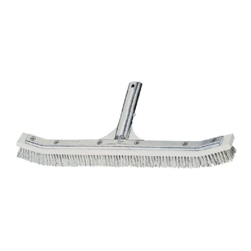 A&B 3004 Curved Wall Brush, 18 In., Aluminum, with Steel/Synthetic Bristles Combination 1