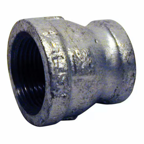 Aqualine-GCPLR-1575-Reducing-Coupling,-1-1-2-In.-X-3-4-In.,-Galvanized-Steel