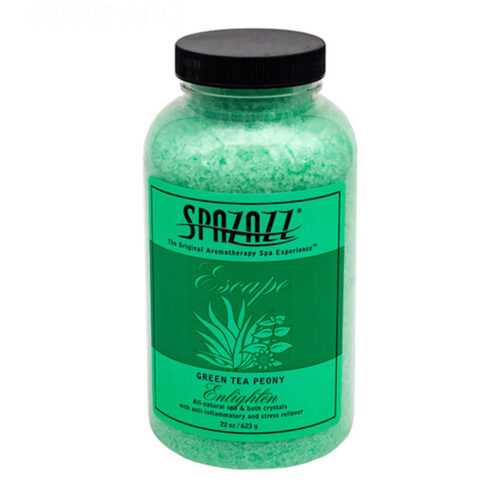 Spazazz-SPZ-109CS-Escape-Crystal-&-Elixir,-22-Oz,-Green-Tea-Peony---Enlighten,-Case-Of-12