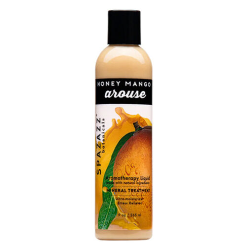 Spazazz-SPZ-117E-Botanicals-Crystal-&-Elixirs,-9-Oz,-Honey-Mango---Arouse,-Water-Based-Elixir