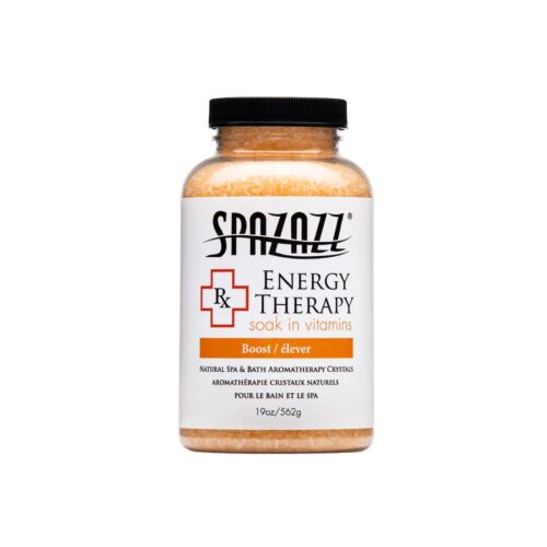 Spazazz SPZ-606CS Rx Therapy Crystals, 19 Oz, Energy Therapy - Boost, Case Of 12 1