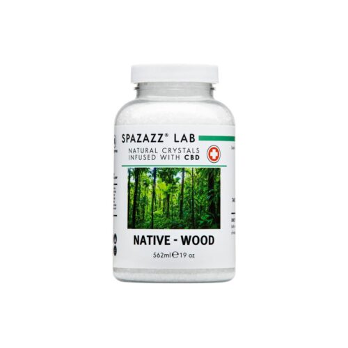Spazazz SPZ-652CS Infused CBD Lab Crystals, 19 Oz, Native - Wood, Case Of 12 1