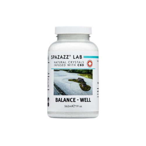 Spazazz SPZ-653E Infused CBD Lab Crystals, 19 Oz, Balance - Well 1