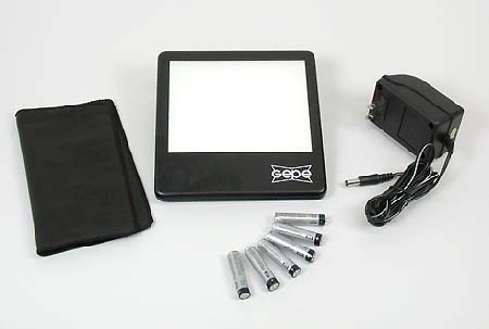 Taylor 9199 Slim Lite Daylight Simulator Box, with Adapter, Batteries and Case