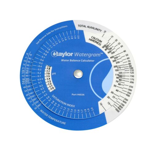 Taylor 6026 Watergram Circular Water Balance Calculator 1