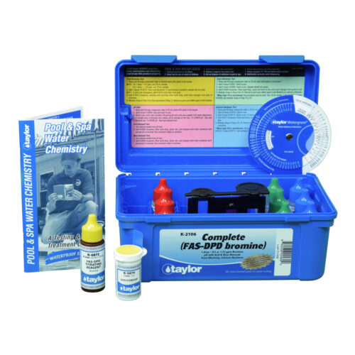 Taylor K-2106 Complete Bromine FAS-DPD Water Test Kit