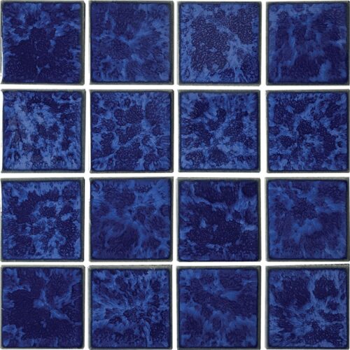 Master Tile MASREM344 Glass Tile, 3 In. x 3 In., Reminising Pacific Blue, Glazed, 20 Sheets 1