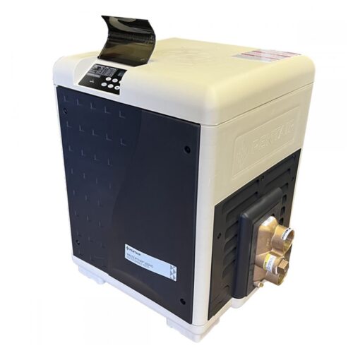 Pentair 461021 MasterTemp Digital IID ASME Pool & Spa Heater, 400K BTUs, Natural Gas 1
