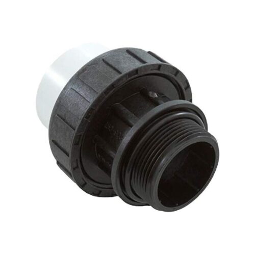 Praher 150-906 Adapter Union, 1-1/2 In. MIP x 1-1/2 In. Socket, High-Temp 1