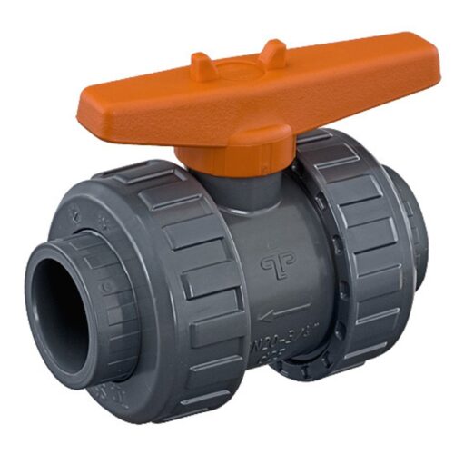 Praher BV6-0751PES True Union Ball Valve, 3/4 In. Socket, S6 Series 1