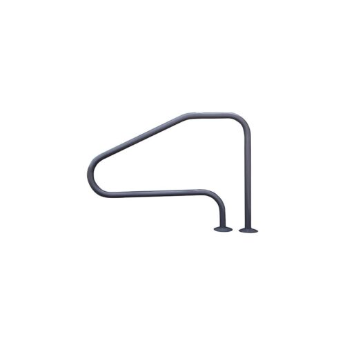 Saftron RTD448GG Return To Deck Handrail, 48 In. x 32 In., 4-Bend, Granite Gray 1