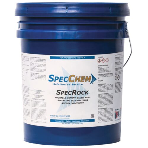 SpecChem CGM-ANCHOR-50-PAIL SpecRock Anchoring Cement, 50 Lbs., Non-Stick 1