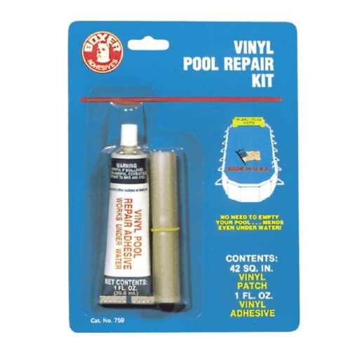 Union Laboratories 760 Boxer Vinyl Pool Repair Kit, 1/2 Oz., Case Of 24 2