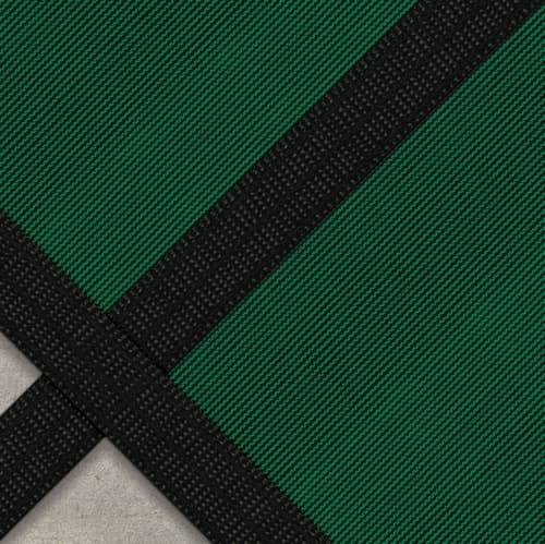 18 x 36 HPI Yard Guard BlocMesh Safety Pool Cover with Center End Step, Green