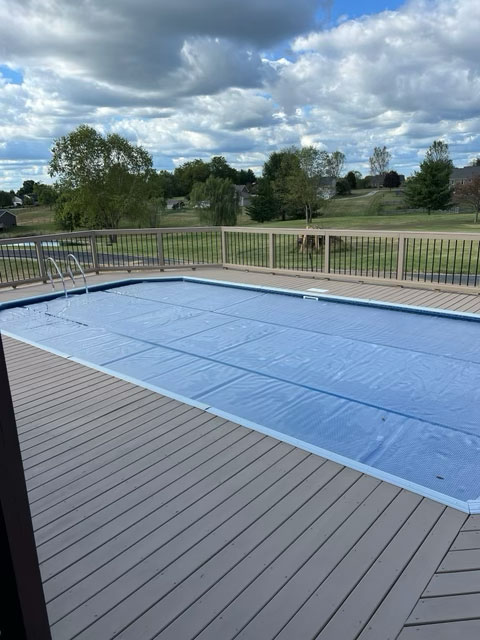 Semi-Inground Swimming Pool Kit from Pool Warehouse