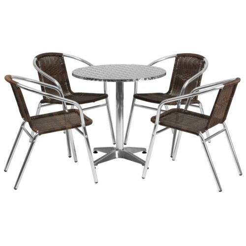 OSC Designs OSPATIOSETMTL5RNDBN 1